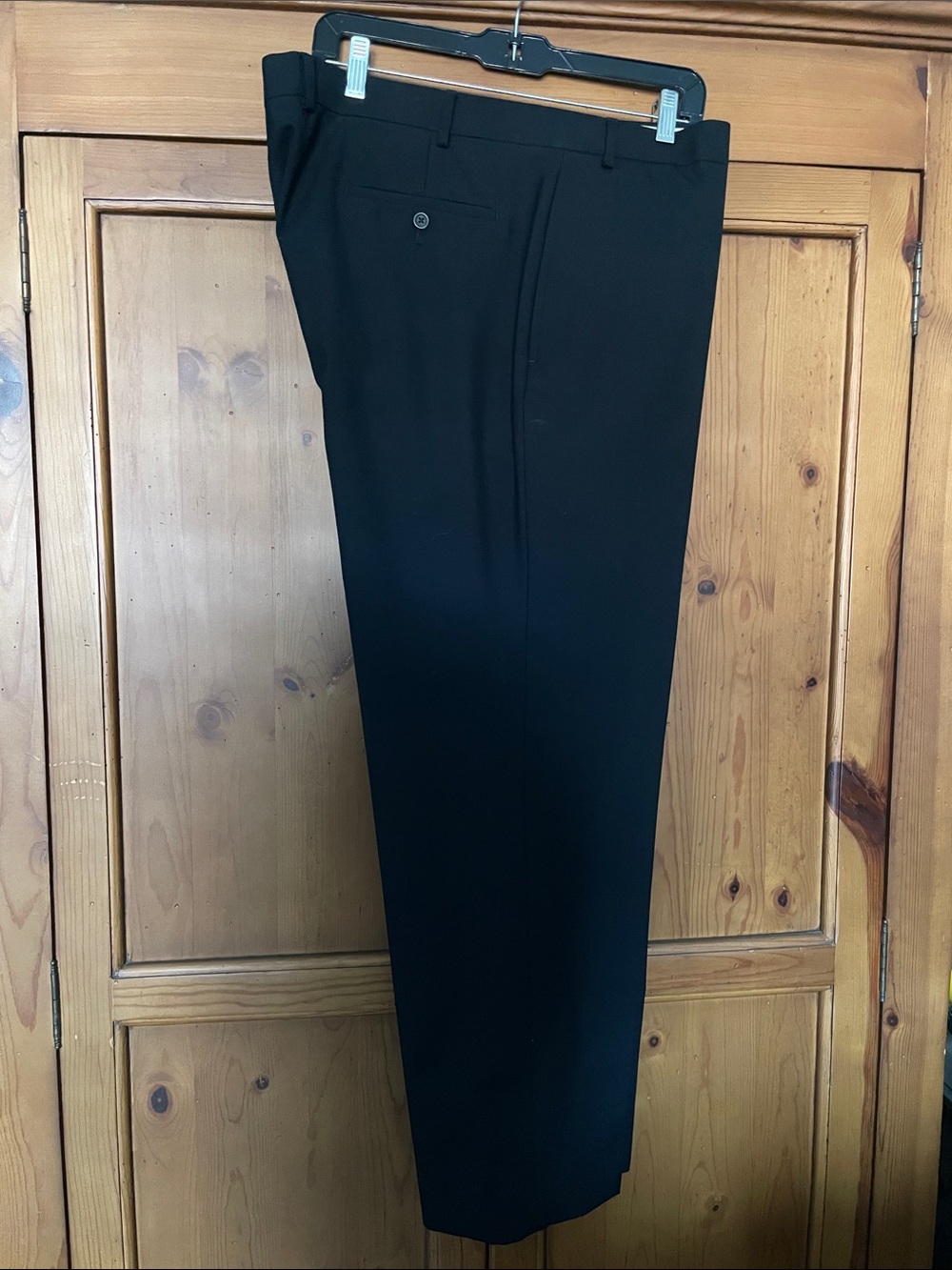 Ralph Lauren Wool Pants Size 42 x 30 black